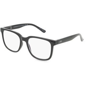 Breitfeld + Schliekert GmbH I NEED YOU BLUEBREAKER Style Unisex-Fertiglesebrille Vollrand Quadratisch Kunststoff-Gestell, Schwarz