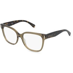 Marchon Germany GmbH Longchamp LO2793 Damen-Brille inkl. Gläser Vollrand Eckig Acetat-Gestell 54/17/140, Grün