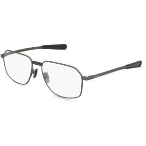 Luxottica Fashion Brillen Vertriebs GmbH Moncler ME1010 Unisex-Brille inkl. Gläser Vollrand Eckig Metall-Gestell 56/16/145, Grau