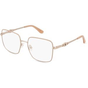 Marcolin Deutschland GmbH Guess GU2953 Damen-Brille inkl. Gläser Vollrand Quadratisch Metall-Gestell 53/17/140, Beige