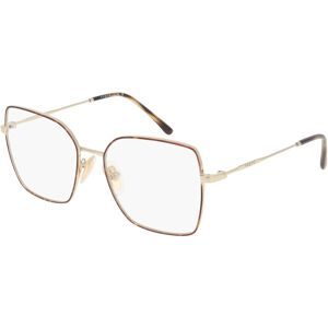 Luxottica Fashion Brillen Vertriebs GmbH Vogue VO4274 Damen-Brille inkl. Gläser Vollrand Geometrisch Metall-Gestell 53/17/135, Havanna