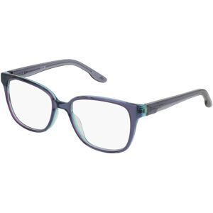 Marchon Germany GmbH Nike 7172 Unisex-Brille inkl. Gläser Vollrand Panto Acetat-Gestell 53/17/140, Blau