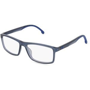 Safilo GmbH Carrera 8872 Herren-Brille inkl. Gläser Vollrand Quadratisch Kunststoff-Gestell 55/16/145, Blau
