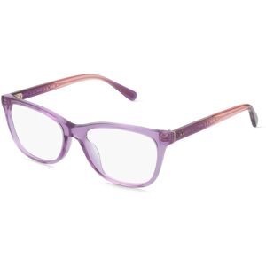 Luxottica Fashion Brillen Vertriebs GmbH Coach HC6235U Damen-Brille inkl. Gläser Vollrand Quadratisch Acetat-Gestell 53/17/145, Pink