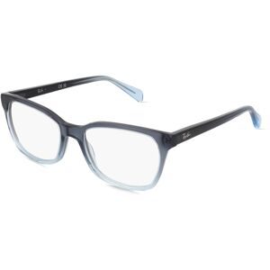 Luxottica Fashion Brillen Vertriebs GmbH Ray-Ban RX5362 Damen-Brille inkl. Gläser Vollrand Butterfly Acetat-Gestell 52/17/140, Blau