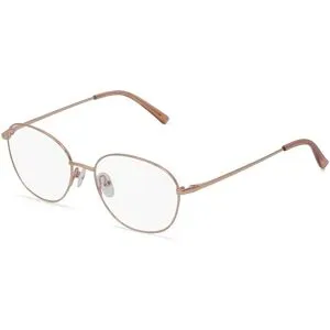 Billion Excel Optical Manufactory Co. Ltd. Fielmann BE 014 FA Damen-Brille inkl. Gläser Vollrand Panto Edelstahl-Gestell 53/17/140, Gold