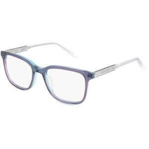 Marchon Germany GmbH DKNY DK5065 Unisex-Brille inkl. Gläser Vollrand Quadratisch Acetat-Gestell 52/18/140, Blau