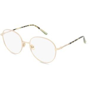 Design Eyewear Group Germany GmbH Scotch & Soda 1026 Unisex-Brille inkl. Gläser Vollrand Rund Metall-Gestell 54/19/140, Gold