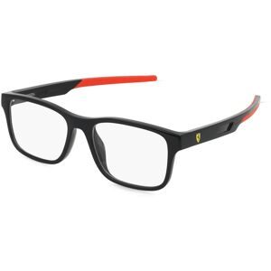 Luxottica Fashion Brillen Vertriebs GmbH Scuderia Ferrari 0FZ8003U Herren-Brille inkl. Gläser Vollrand Quadratisch Acetat-Gestell 54/17/145, Schwarz