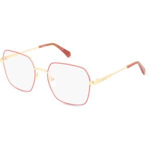 Safilo GmbH Polaroid PLD D530 Damen-Brille inkl. Gläser Vollrand Eckig Metall-Gestell 54/18/140, Gold