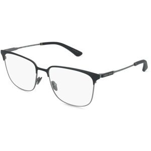 Luxottica Fashion Brillen Vertriebs GmbH Giorgio Armani 0AR5163 Herren-Brille inkl. Gläser Vollrand Quadratisch Metall-Gestell 55/17/145, Schwarz