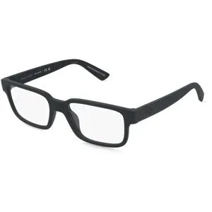 Luxottica Fashion Brillen Vertriebs GmbH Emporio Armani 0AX3130U Herren-Brille inkl. Gläser Vollrand Quadratisch Kunststoff-Gestell 53/18/145, Schwarz