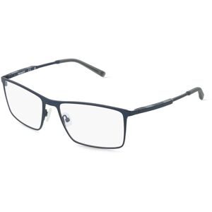 Marcolin Deutschland GmbH Timberland TB50007 Herren-Brille inkl. Gläser Vollrand Eckig Metall-Gestell 56/17/140, Blau