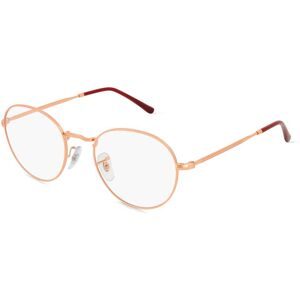 Luxottica Fashion Brillen Vertriebs GmbH Ray-Ban RX3582V Unisex-Brille inkl. Gläser Vollrand Panto Metall-Gestell 49/20/140, Gold