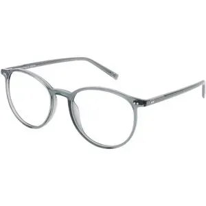Eschenbach Optik GmbH Marc O'Polo Eyewear 503171 Unisex-Brille inkl. Gläser Vollrand Panto Kunststoff-Gestell 52/18/145, Grau
