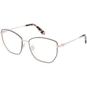 Marcolin Deutschland GmbH Guess GU2825 Unisex-Brille inkl. Gläser Vollrand Quadratisch Metall-Gestell 55/16/140, Gold