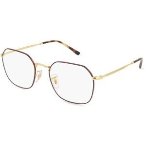 Luxottica Fashion Brillen Vertriebs GmbH Ray-Ban 0RX3694V JIM Unisex-Brille inkl. Gläser Vollrand Quadratisch Metall-Gestell 53/20/140, Gold