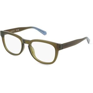 Marchon Germany GmbH Calvin Klein Jeans CKJ23651 Unisex-Brille inkl. Gläser Vollrand Oval Acetat-Gestell 52/19/140, Grün