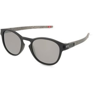 Luxottica Fashion Brillen Vertriebs GmbH Oakley OO9265 LATCH Herren-Sonnenbrille Vollrand Oval Kunststoff-Gestell, Schwarz