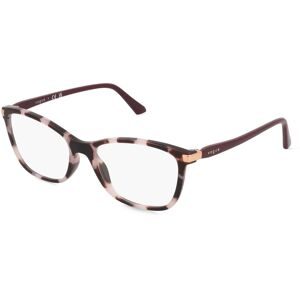 Luxottica Fashion Brillen Vertriebs GmbH Vogue 0VO5378 Damen-Brille inkl. Gläser Vollrand Quadratisch Kunststoff-Gestell 53/17/140, Pink