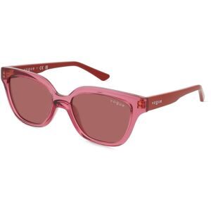 Luxottica Fashion Brillen Vertriebs GmbH Vogue eyewear VJ2021 Damen-Sonnenbrille Vollrand Quadratisch Acetat-Gestell, Lila