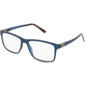 Charmant GmbH Europe Esprit 17524 Herren-Brille inkl. Gläser Vollrand Eckig Ultem-Gestell 56/17/145, Blau