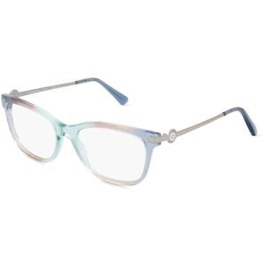 Luxottica Fashion Brillen Vertriebs GmbH Coach HC6176 Damen-Brille inkl. Gläser Vollrand Quadratisch Acetat-Gestell 53/17/140, Blau