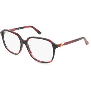 Marcolin Deutschland GmbH Guess GU50309 Damen-Brille inkl. Gläser Vollrand Quadratisch Acetat-Gestell 54/15/140, Rot