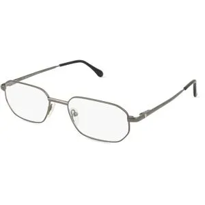 Suncute Industries Co., Ltd. Fielmann MC 572 FLEX CL Herren-Brille inkl. Gläser Vollrand Quadratisch Metall-Gestell 51/17/135, Grau