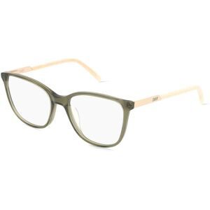 Marchon Germany GmbH DKNY DK5066 Damen-Brille inkl. Gläser Vollrand Cat Eye Acetat-Gestell 52/17/140, Transparent