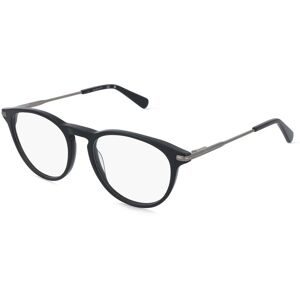 Marcolin Deutschland GmbH Gant GA50092 Herren-Brille inkl. Gläser Vollrand Rund Acetat-Gestell 51/18/140, Schwarz