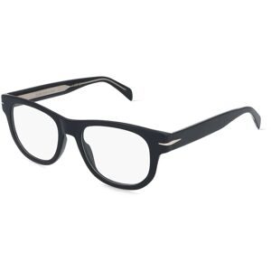 Safilo GmbH David Beckham DB 7164 Herren-Brille inkl. Gläser Vollrand Quadratisch Acetat-Gestell 52/19/150, Schwarz