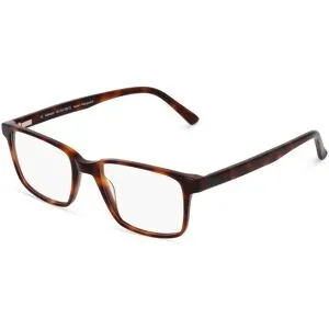 Wenzhou Bada Optical Co. , LTD Fielmann BD 504 FLEX CL Herren-Brille inkl. Gläser Vollrand Quadratisch Acetat-Gestell 52/19/145, Havanna