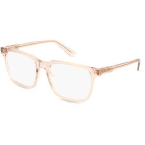 Kering Eyewear Spa Gucci GG1120O Unisex-Brille inkl. Gläser Vollrand Eckig Acetat-Gestell 55/19/145, Braun