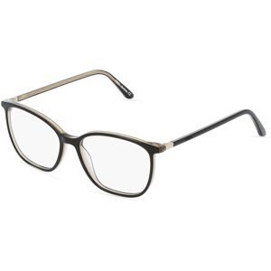 OWP Brillen GmbH Optische Werke Mexx 2530 Herren-Brille inkl. Gläser Vollrand Quadratisch Metall-Gestell 53/15/140, Schwarz