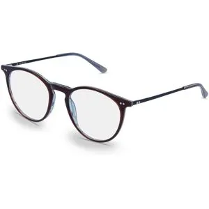 Bossin Eyewear Fielmann BC 001 CL Damen-Brille inkl. Gläser Vollrand Panto Acetat-Gestell 50/19/135, Braun