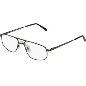 Suncute Industries Co., Ltd. Fielmann MC 338 MOD FLEX TR Herren-Brille inkl. Gläser Vollrand Quadratisch Metall-Gestell 56/18/145, Grau