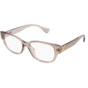 Luxottica Fashion Brillen Vertriebs GmbH Ralph 0RA7165U Damen-Brille inkl. Gläser Vollrand Oval Kunststoff-Gestell 53/16/145, Beige