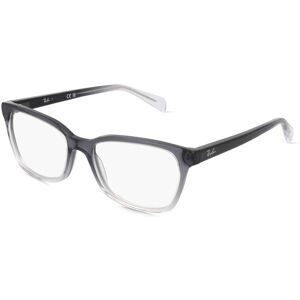 Luxottica Fashion Brillen Vertriebs GmbH Ray-Ban RX5362 Damen-Brille inkl. Gläser Vollrand Butterfly Acetat-Gestell 52/17/140, Grau