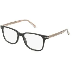 Wenzhou Bada Optical Co. , LTD Fielmann BD 580 FLEX CL ALBERT Herren-Brille inkl. Gläser Vollrand Quadratisch Acetat-Gestell 52/17/145, Schwarz