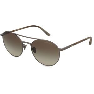 Luxottica Fashion Brillen Vertriebs GmbH Giorgio Armani 0AR6156 Herren-Sonnenbrille Vollrand Rund Edelstahl-Gestell, Grau