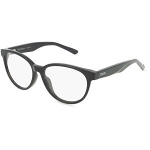Safilo GmbH Smith GRACENOTE Unisex-Brille inkl. Gläser Vollrand Rund Acetat-Gestell 52/16/140, Schwarz