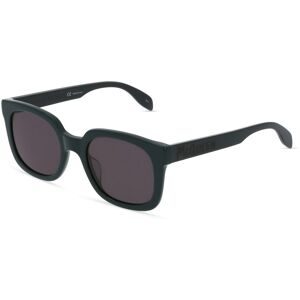 Kering Eyewear Spa Alexander McQueen AM0348S Herren-Sonnenbrille Vollrand Quadratisch Kunststoff-Gestell, Grün