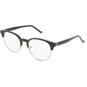 Design Eyewear Group Germany GmbH Hackett 327 Unisex-Brille inkl. Gläser Vollrand Quadratisch Acetat-Gestell 52/19/145, Schwarz