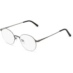 Wenzhou Bada Optical Co. , LTD Fielmann BD 526 CL Unisex-Brille inkl. Gläser Vollrand Rund Metall-Gestell 49/20/145, Grau