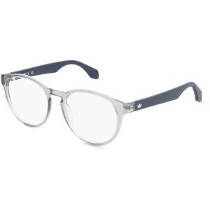 Marcolin Deutschland GmbH Adidas OR5094 Unisex-Brille inkl. Gläser Vollrand Rund Kunststoff-Gestell 51/17/145, Grau