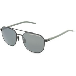 DE RIGO Vision D.A.CH. GmbH Porsche Design P8988 Herren-Sonnenbrille Vollrand Pilot Metall-Gestell, Schwarz
