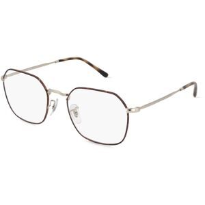 Luxottica Fashion Brillen Vertriebs GmbH Ray-Ban 0RX3694V JIM Unisex-Brille inkl. Gläser Vollrand Quadratisch Metall-Gestell 53/20/140, Silber