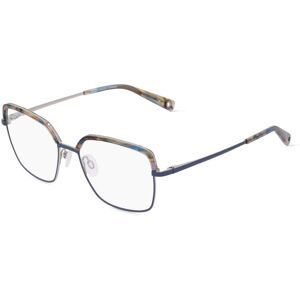 Eschenbach Optik GmbH Brendel eyewear 902409 Damen-Brille inkl. Gläser Vollrand Quadratisch Kunststoff-Gestell 54/18/140, Blau