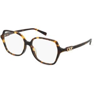 Luxottica Fashion Brillen Vertriebs GmbH Michael Kors MK4111U BERNAL Damen-Brille inkl. Gläser Vollrand Quadratisch Acetat-Gestell 54/16/140, Havanna